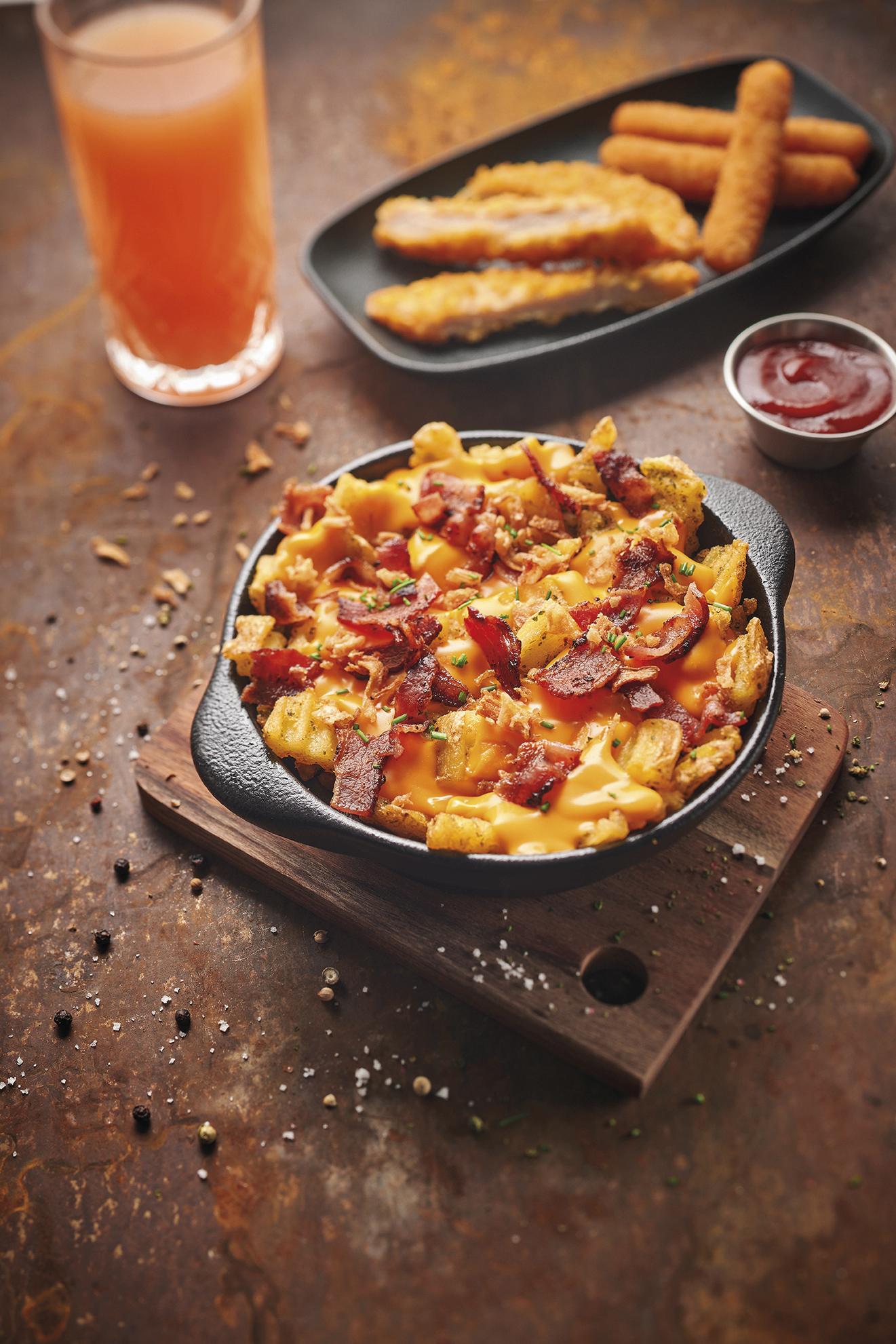CHEDDAR FRIES